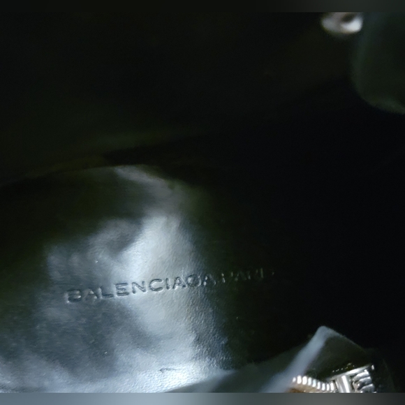 Balenciaga Mock Lace-Up & Zip-Up Ankle Booties - Picture 7 of 16